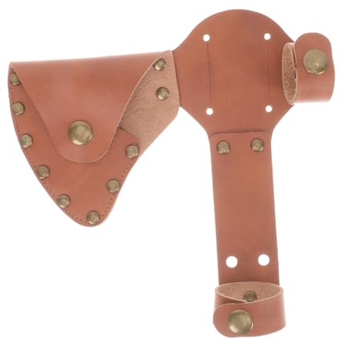 TOYANDONA Schutzetui für Axt Robustes Outdoor Cover mit Druckknopf für Camping Jagd und Holzarbeiten Praktische Schale Schutzhülle für Hatchet Zubehör von TOYANDONA