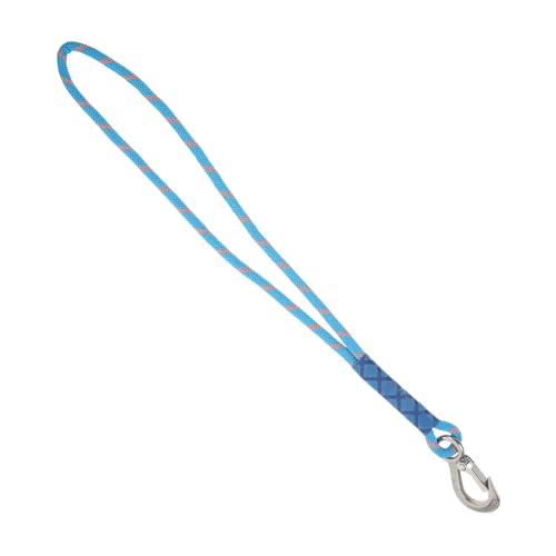 TOYANDONA Schwerlast Edelstahl Haken Blaue Outdoor Aufhängung Gurte mit Karabinern für Baum Schaukel Hängesessel Camping Yoga Vielseitig und Robust von TOYANDONA