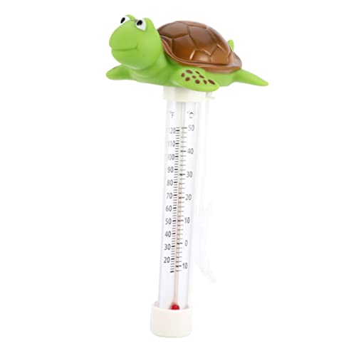 TOYANDONA Schwimmendes Badethermometer Tierform Wasserfest Pool Wassertemperaturmesser für Babybad und Schwimmbad von TOYANDONA