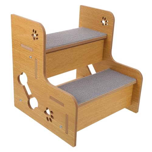 TOYANDONA Senior Leichte rutschfeste Treppenstufen Für Hunde Und Katzen Haustierstufen Treppenfest Tragbar Für Couch Multifunktionale Treppe Sofa Multifunktionales Bett Nachttisch von TOYANDONA