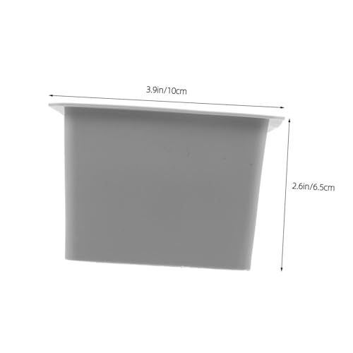 TOYANDONA Silikonform für Beton Blumentopf Große Rechteckige Pflanzform Doppelschichtige DIY Zement Sukkulentenhalter Langlebig Leicht Entfernbar für Garten und Innenbereich von TOYANDONA