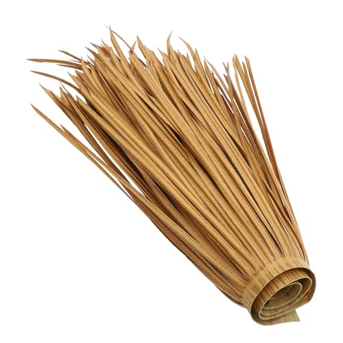 TOYANDONA Simulierte Reetdach Dekoration für Garten und Haus Lifelike Kunst Thatched Roof Wetterfest für DIY Lange Künstliche Reetmatte TOYANDONA Simulierte Reetdach Dekoration für Garten und Haus Lifelike Kunst Thatched Roof Wetterfest für DIY Lange Künstliche Reetmatte von TOYANDONA