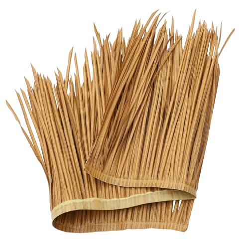 TOYANDONA Simuliertes Stroh Dach Flammhemmendes Künstliches Stroh für Gartenlauben und Wetterfestes Lebensechtes Garten Rustikale Dekoration TOYANDONA Simuliertes Stroh Dach Flammhemmendes Künstliches Stroh für Gartenlauben und Wetterfestes Lebensechtes Garten Rustikale Dekoration von TOYANDONA
