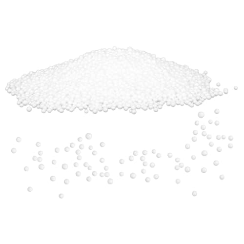 TOYANDONA Sitzsack Füllschaum Leichtes Schaumgranulat Polystyrolperlen für Sitzsäcke Kissen Puppen und Hundebetten Vielseitig Verwendbar für DIY kunsthandwerk und Polsterfüllung von TOYANDONA
