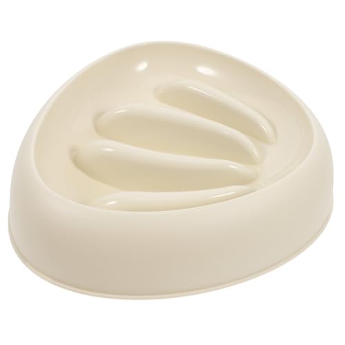 TOYANDONA Slow-Food-napf Für Hunde Langsamer Futternapf Haustierschale Aus Kunststoff Welpenfutterschale Langsames Fütterungsspielzeug Für Haustiere Tierfutter-trainingsspielzeug Beige Pp TOYANDONA Slow-Food-napf Für Hunde Langsamer Futternapf Haustierschale Aus Kunststoff Welpenfutterschale Langsames Fütterungsspielzeug Für Haustiere Tierfutter-trainingsspielzeug Beige Pp von TOYANDONA