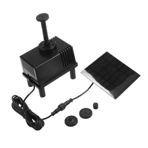 TOYANDONA Solar Betriebene Teichpumpe mit Solarpanel Energiesparende Unterwasser wasserpumpe für Kleinen Garten Außenbereich Umweltfreundliche Einfache Bedienung und Schnelle Inbetriebnahme TOYANDONA Solar Betriebene Teichpumpe mit Solarpanel Energiesparende Unterwasser wasserpumpe für Kleinen Garten Außenbereich Umweltfreundliche Einfache Bedienung und Schnelle Inbetriebnahme von TOYANDONA