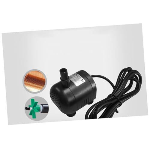 TOYANDONA Solarbrunnenpumpe mit LED Beleuchtung Sprühköpfe H Wassersäule Solarbetriebene Teich Gartenpumpe für Springbrunnen Aquarium Vogelbad Wasserspiele von TOYANDONA