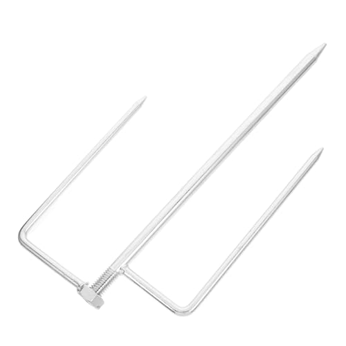 TOYANDONA Sonnenschirm Bodenanker Robuster Rasendorn mit Verdickter Dreifach für Sicheren Halt Wetterbeständig für Gartenschirme und Strandsonnenschirme von TOYANDONA