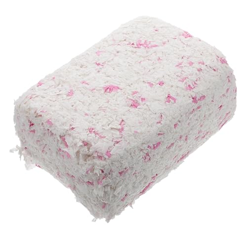 TOYANDONA Staubarmes Saugfähiges Papierbett für Kleintiere Geruchsneutralisierend Umweltfreundlich Packung als Nistmaterial für Hamster Meerschweinchen Kaninchen und Mäuse von TOYANDONA