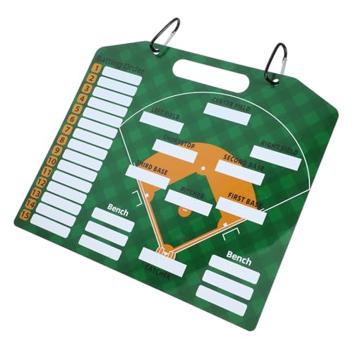 TOYANDONA Taktikboard für Baseball Training Tragbare Abwischbare Tafel für Effektive Spielanweisungen und Strategische Demonstrationen für Trainer und Spieler TOYANDONA Taktikboard für Baseball Training Tragbare Abwischbare Tafel für Effektive Spielanweisungen und Strategische Demonstrationen für Trainer und Spieler von TOYANDONA