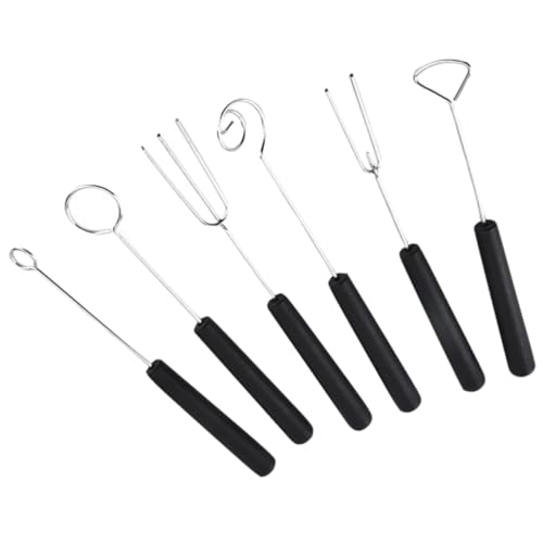 TOYANDONA Teiliges Edelstahl Candy Dipping Tools mit Multifunktionalen Schokoladen gabeln zum Eintauchen und Rühren Wiederverwendbar Robust für Partys und DIY desserts von TOYANDONA