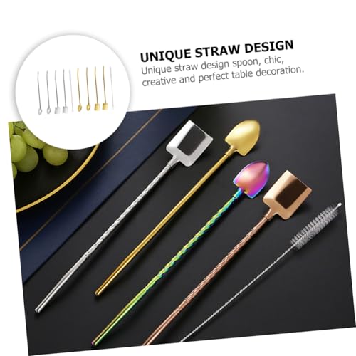 TOYANDONA Teiliges Edelstahl Rührlöffel und Schaufellöffel mit Regenbogen design Wiederverwendbar Sicher und Glatt Verarbeitet Stilvolle Küchenaccessoires für Vielseitigen Einsatz TOYANDONA Teiliges Edelstahl Rührlöffel und Schaufellöffel mit Regenbogen design Wiederverwendbar Sicher und Glatt Verarbeitet Stilvolle Küchenaccessoires für Vielseitigen Einsatz von TOYANDONA