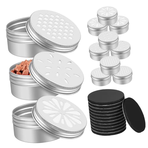 TOYANDONA Teiliges Hundeduft Trainingsset aus Aluminium mit Magnetischen Punkten Belüftete Metallbehälter für Geruchstraining Robust Rostfrei Vielseitig Einsetzbar für Langfristiges von TOYANDONA