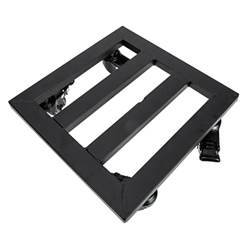 TOYANDONA Thickened Iron Flowerpot Stand Bremse Mobiler Pflanzteller für Outdoor Pflanzen Hoher Tragfähigkeit Stabiler Pflanzenroller für Schwere Blumentöpfe Schwarz TOYANDONA Thickened Iron Flowerpot Stand Bremse Mobiler Pflanzteller für Outdoor Pflanzen Hoher Tragfähigkeit Stabiler Pflanzenroller für Schwere Blumentöpfe Schwarz von TOYANDONA