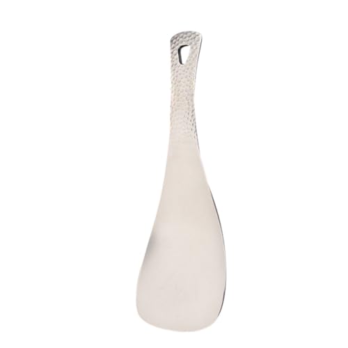 TOYANDONA Titanium Löffel für Camping Tragbarer und Langlebiger Outdoor Löffel für Picknick Servieren von Reis Suppe und Snacks zu Reinigen von TOYANDONA