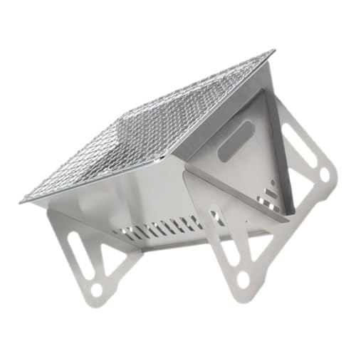 TOYANDONA Tragbarer Grill Klappgrill für Camping und Outdoor Faltbarer Grillrost Rostfrei Leicht und Langlebig für Aktivitäten Grillzubehör für Garten und Reisen TOYANDONA Tragbarer Grill Klappgrill für Camping und Outdoor Faltbarer Grillrost Rostfrei Leicht und Langlebig für Aktivitäten Grillzubehör für Garten und Reisen von TOYANDONA