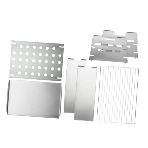 TOYANDONA Tragbarer Holzkohlegrill aus Robustem Kompakter Bbq Tischgrill für Outdoor Camping Mobiler Grill mit Einfachem Aufbau für Picknick und Grillspaß Unterwegs TOYANDONA Tragbarer Holzkohlegrill aus Robustem Kompakter Bbq Tischgrill für Outdoor Camping Mobiler Grill mit Einfachem Aufbau für Picknick und Grillspaß Unterwegs von TOYANDONA
