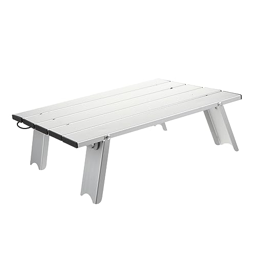 TOYANDONA Tragbarer Klapptisch Picknicktisch Campingtisch Klappbar Camping Klappbarer Schreibtisch Lagertisch Campingtisch Zusammenklappbar Silber Aluminiumlegierung TOYANDONA Tragbarer Klapptisch Picknicktisch Campingtisch Klappbar Camping Klappbarer Schreibtisch Lagertisch Campingtisch Zusammenklappbar Silber Aluminiumlegierung von TOYANDONA