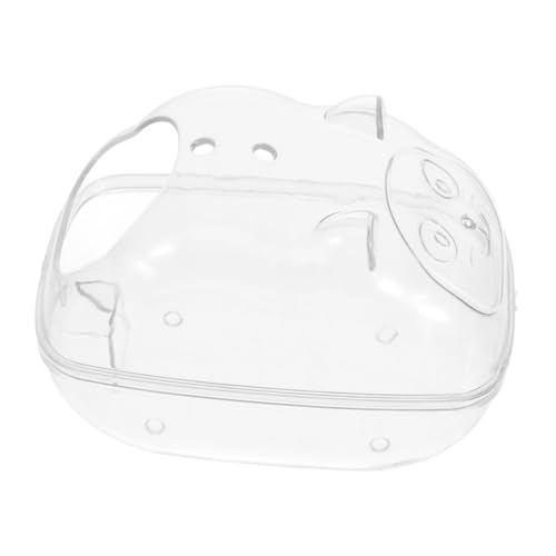 TOYANDONA Badbehälter Für Chinchilla Hamster-sandbadekasten Transparentes Kleintier-badehaus Rennmaus-badewanne Praktischer Sandkasten Für Hamsterkäfig TOYANDONA Badbehälter Für Chinchilla Hamster-sandbadekasten Transparentes Kleintier-badehaus Rennmaus-badewanne Praktischer Sandkasten Für Hamsterkäfig von TOYANDONA