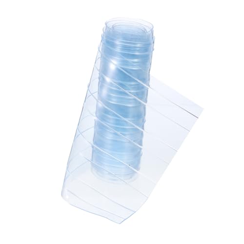 TOYANDONA Transparenter PVC Hundehütten Vorhang für Haustiere Langlebig Pflegeleicht und Zuzuschneiden für Optimale Luftzirkulation TOYANDONA Transparenter PVC Hundehütten Vorhang für Haustiere Langlebig Pflegeleicht und Zuzuschneiden für Optimale Luftzirkulation von TOYANDONA
