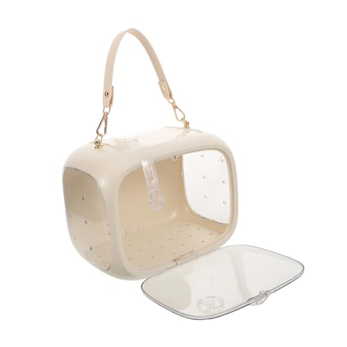 TOYANDONA Transparenter Tragbarer Vogeltransportkäfig mit Guter Belüftung Multifunktional als Papageien Wellensittich-reisetransporter für Ausflüge Tierarztbesuche und Outdoor-Einsatz TOYANDONA Transparenter Tragbarer Vogeltransportkäfig mit Guter Belüftung Multifunktional als Papageien Wellensittich-reisetransporter für Ausflüge Tierarztbesuche und Outdoor-Einsatz von TOYANDONA