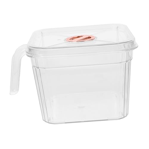 TOYANDONA Transparentes Aquarium mit Deckel und Griff Kleines Unzerbrechliches Betta Fischbecken für Schreibtisch und Dekoration für Anfänger und Zierfische TOYANDONA Transparentes Aquarium mit Deckel und Griff Kleines Unzerbrechliches Betta Fischbecken für Schreibtisch und Dekoration für Anfänger und Zierfische von TOYANDONA