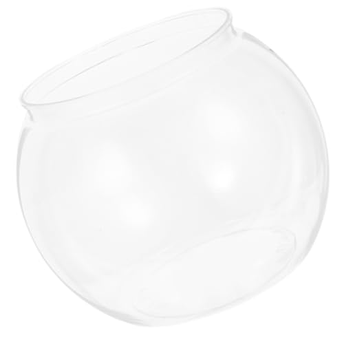 TOYANDONA Transparentes Goldfischglas Kleines Aquarium aus Bruchsicherem Kunststoff für Büro und Zuhause für Goldfische und Kleine Reptilien Design Langlebig und Vielseitig TOYANDONA Transparentes Goldfischglas Kleines Aquarium aus Bruchsicherem Kunststoff für Büro und Zuhause für Goldfische und Kleine Reptilien Design Langlebig und Vielseitig von TOYANDONA
