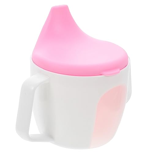 TOYANDONA Schnabeltasse Mit Henkel Wasserflasche Für Kinder Baby-selbsttrainingsflasche Futterflaschen-feeder Vielseitige Kinder Baby-trinkbecher Neugeboren Trainer Multifunktion Pp von TOYANDONA