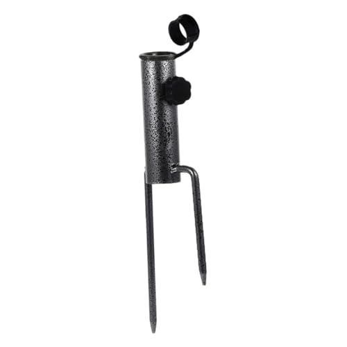 TOYANDONA Umbrella Ground Anchor Stake Robuster Sonnenschirmständer mit Schraubensicherung für Stabilen Halt im Boden für Wiesen und Terrassen von TOYANDONA