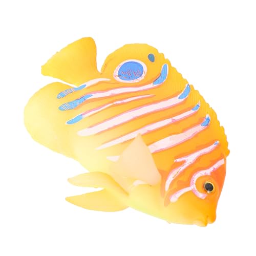 TOYANDONA Umweltfreundliche Aquarium Deko Angelfish aus Robustem Kunststoff Naturnahe Nachbildung für Garnelen Fischbecken Langlebig und Wasserneutral Aquarienlandschaft Gestaltung TOYANDONA Umweltfreundliche Aquarium Deko Angelfish aus Robustem Kunststoff Naturnahe Nachbildung für Garnelen Fischbecken Langlebig und Wasserneutral Aquarienlandschaft Gestaltung von TOYANDONA