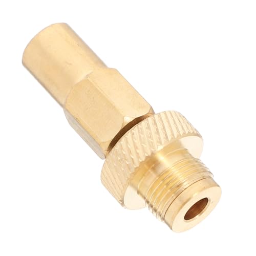 TOYANDONA Universeller Kupfer Adapter mit Robustem Gewinde für Outdoor gastank Sicherer Anschluss Verschleißfest Schnell Montierbar Praktischer Gasventil Adapter für Campingkocher und Grill von TOYANDONA