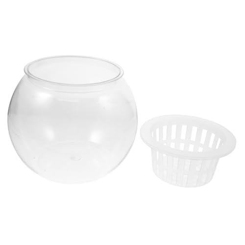 TOYANDONA Unzerbrechlicher Runder Fischtank Transparente Aquarien Schüssel für Dekoration für Tisch und Regal Vielseitig Einsetzbar für Fische und Schildkröten Platzsparendes Design TOYANDONA Unzerbrechlicher Runder Fischtank Transparente Aquarien Schüssel für Dekoration für Tisch und Regal Vielseitig Einsetzbar für Fische und Schildkröten Platzsparendes Design von TOYANDONA