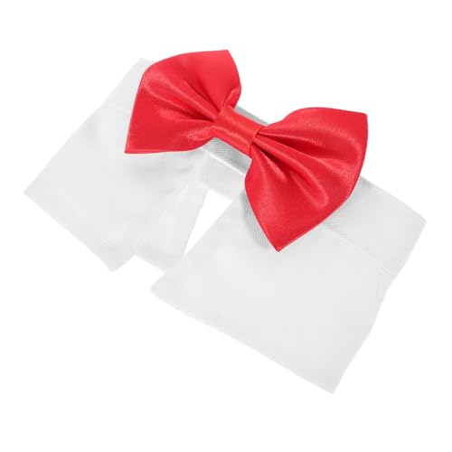 TOYANDONA Verstellbare Haustier Fliege Hundekragen für Katzen und Welpen Komfortabler Zarter Kragen für Geburtstags und Hochzeitsfeiern Geeignet für Tägliches Tragen und Fotoshooting von TOYANDONA