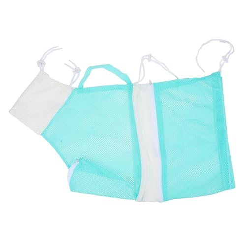 TOYANDONA Verstellbare Katzen Badetasche aus Atmungsaktivem Netz Langlebig und Reißfest für Nagelpflege Reinigung und Entspannte Katzen Baden in Modischem Grün Weiß TOYANDONA Verstellbare Katzen Badetasche aus Atmungsaktivem Netz Langlebig und Reißfest für Nagelpflege Reinigung und Entspannte Katzen Baden in Modischem Grün Weiß von TOYANDONA