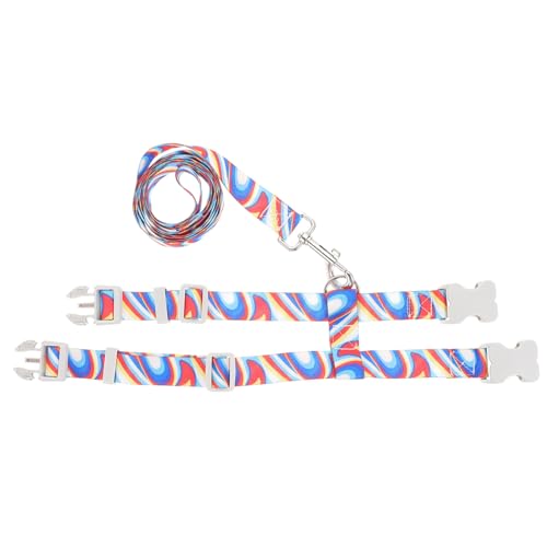 TOYANDONA Verstellbare Katzenleine aus Strapazierfähigem Material Atmungsaktiv und Leicht mit Flexiblem Ausbruchsicherem Geschirr für Kleine Katzen und Kätzchen für Sicheren von TOYANDONA