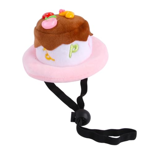 TOYANDONA Verstellbarer Haustierhut Kuchenform für Katzen und Hunde Plüsch Geburtstagshut mit Elastischem Band Kopfbedeckung für und Festliche Anlässe TOYANDONA Verstellbarer Haustierhut Kuchenform für Katzen und Hunde Plüsch Geburtstagshut mit Elastischem Band Kopfbedeckung für und Festliche Anlässe von TOYANDONA