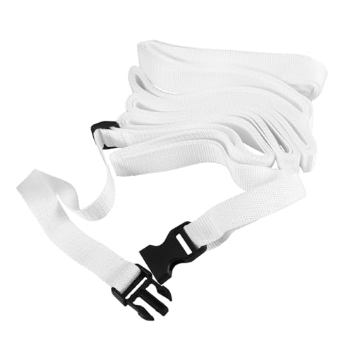 TOYANDONA Verstellbarer Twin Bed Connector Strap Weiß Matratzengurt für Doppelbett Ritzenfüller Bettenverbinder Langlebig und Praktisch für Twin Matratzen von TOYANDONA