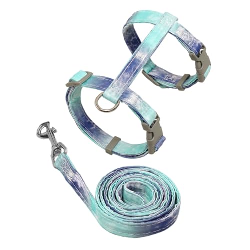 TOYANDONA Verstellbares Katzen Geschirr mit Leine Sanft und Strapazierfähig aus Leichtem Material Verhindert Ausbruch Geeignet für Spaziergänge und Outdoor Aktivitäten Modisch und von TOYANDONA