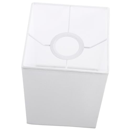 TOYANDONA Viereckiger Lampenschirm für Tischlampe aus strapazierfähigem Material Abnehmbar und pflegeleicht Cremefarben Dekoratives Design für Wohnzimmer und Schlafzimmer Kompatibel mit TOYANDONA Viereckiger Lampenschirm für Tischlampe aus strapazierfähigem Material Abnehmbar und pflegeleicht Cremefarben Dekoratives Design für Wohnzimmer und Schlafzimmer Kompatibel mit von TOYANDONA