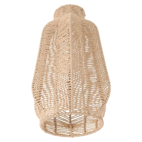 TOYANDONA Vintage Papier Lampenschirm Hängelampe Lampenabdeckung Boho Stil Langlebig aus Kunststoff und Eisen Geeignet für Kronleuchter Wand Deckenlampen Warmes Augenschonendes Licht im TOYANDONA Vintage Papier Lampenschirm Hängelampe Lampenabdeckung Boho Stil Langlebig aus Kunststoff und Eisen Geeignet für Kronleuchter Wand Deckenlampen Warmes Augenschonendes Licht im von TOYANDONA