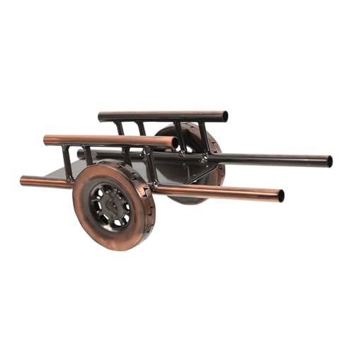 TOYANDONA Retro-spielzeugwagen Aus Metall Antikes Wagenmodell Vintage-Trolley-replik Dekoratives Für Wohnzimmer Küche Oder Bar-Dekoration Weinschrank-akzent Weinregal-Ornament von TOYANDONA