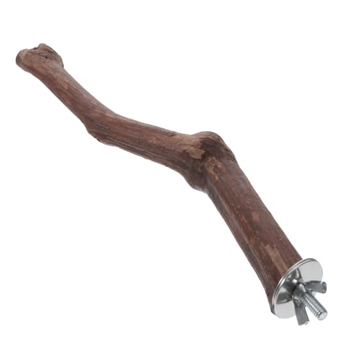 TOYANDONA Vogelkäfig Zubehör Papagei Sitzstange aus Robustem Holz Stabiler Kauspielzeug Trainingsspielzeug für Wellensittiche und Käfigvögel Einfache Befestigung Fördert Bewegung und TOYANDONA Vogelkäfig Zubehör Papagei Sitzstange aus Robustem Holz Stabiler Kauspielzeug Trainingsspielzeug für Wellensittiche und Käfigvögel Einfache Befestigung Fördert Bewegung und von TOYANDONA