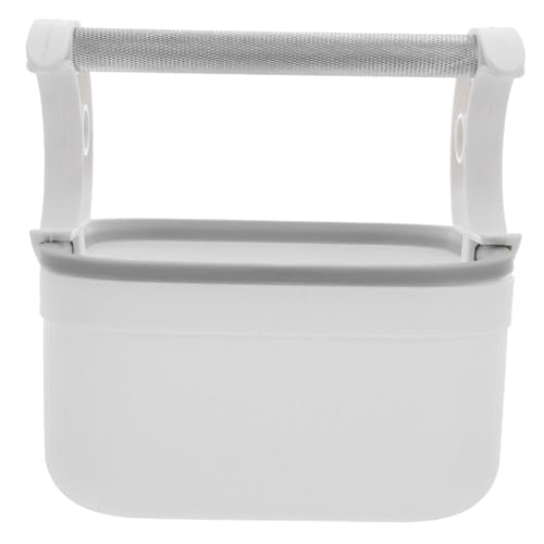 TOYANDONA Vogelsitz Toilette Trainingsständer mit Eimer Tischständer für Wellensittiche Nymphensittiche und Kleine Papageien Vogelkäfig Zubehör von TOYANDONA