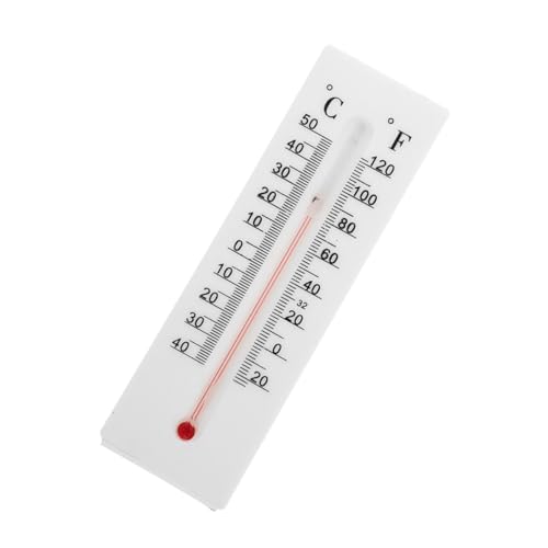 TOYANDONA Wandmontierter Schlüsselversteck aus Robustem Kunststoff mit Integriertem Thermometer Wetterfester Diskreter Schlüsselsafe für Außen Sicherer Schlüsselhalter für Haus und Büro von TOYANDONA