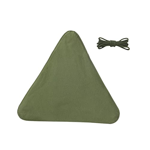 TOYANDONA Wasserdichter Angelhocker Tragbarer Campinghocker Kleiner Camping Fußhocker Gepolsterte Hocker Outdoor Campinghocker Stoff Angelwerkzeug Hoher Sitz Stativhocker Stoff von TOYANDONA