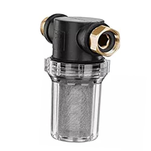 TOYANDONA Wasserfilter für Gartenschlauch Hochdruckanschluss Eu Standard Mesh Netzfilter für Hochdruckreiniger Wasserspender Schutz Schwarz TOYANDONA Wasserfilter für Gartenschlauch Hochdruckanschluss Eu Standard Mesh Netzfilter für Hochdruckreiniger Wasserspender Schutz Schwarz von TOYANDONA