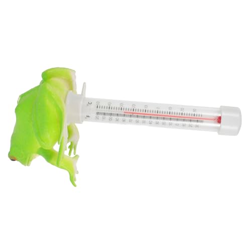 TOYANDONA Wasserthermometer Pooltemperaturthermometer Schwimmendes Pool-Thermometer Schwimmbad Hallenbäder Schwebend Teichthermometer Badewanne Thermometer Plastik von TOYANDONA
