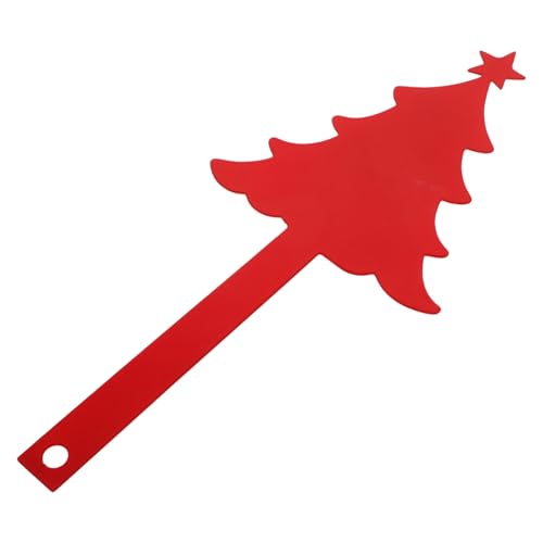 TOYANDONA Weihnachtsbaum Fahne für Briefkasten Dekorative Flagge Kreative Eisenkunst Festliche Briefkasten Dekoration Installieren Rot von TOYANDONA