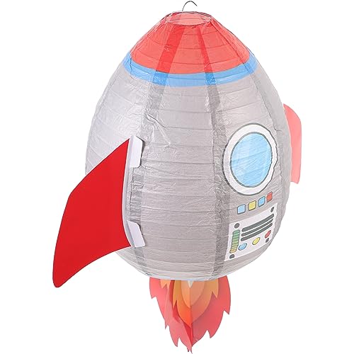 TOYANDONA Weltraum-Papierlaternen Raketen-Hängelaternen Weltraum-Laternen Party-Dekorationen DIY-Astronauten-Papierlaternen Für Weltraum-Motto-Geburtstagsparty-Geschenke TOYANDONA Weltraum-Papierlaternen Raketen-Hängelaternen Weltraum-Laternen Party-Dekorationen DIY-Astronauten-Papierlaternen Für Weltraum-Motto-Geburtstagsparty-Geschenke von TOYANDONA