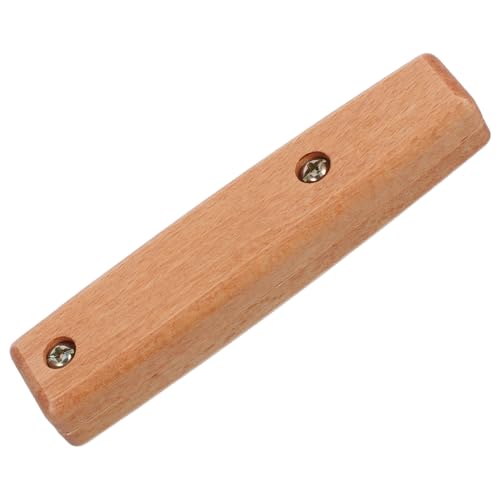 TOYANDONA Wok-spatelgriff Griff Eines Haushaltsspatels Verbrühungssichere Spachtelgriffe Ersatz-spatelgriff Abnehmbarer Griff Spachtelgriffe Ersatz Austauschbarer Spachtelgriff Khaki Holz von TOYANDONA